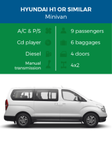 Hyundai H1 or similar - Minivan