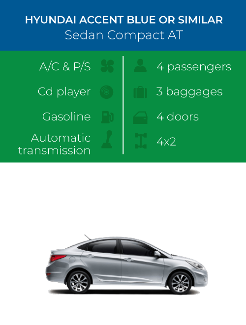 Hyundai Accent Blue AT