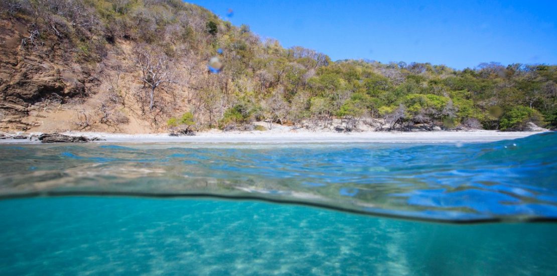 playa virgen BLANCA SANTA ROSA costa rica